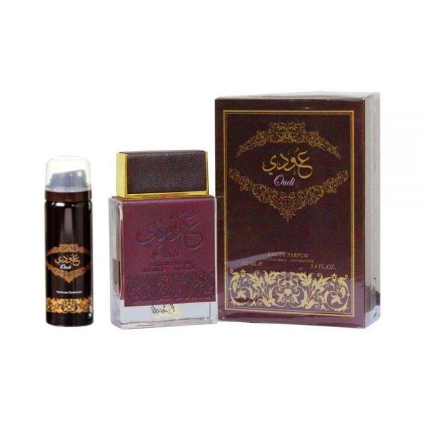 (PLU00380) Ard al Zaafaran, Set Oudi - Apă de Parfum 100ml + Deodorant Spray 50ml