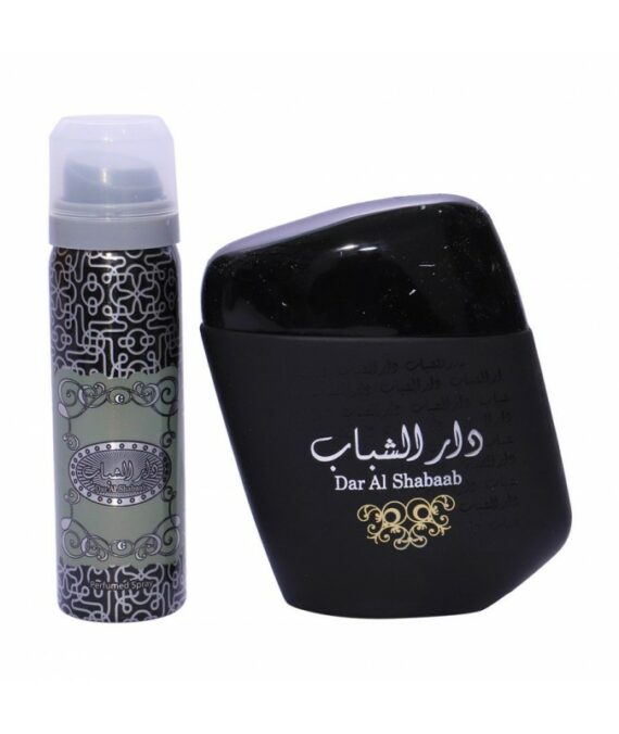 (PLU00033) Ard al Zaafaran, Set Dar Al Shabaab – Apă de Parfum 100ml + Deodorant Spray 50ml