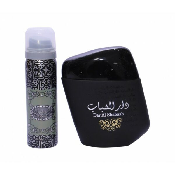 (PLU00033) Ard al Zaafaran, Set Dar Al Shabaab - Apă de Parfum 100ml + Deodorant Spray 50ml
